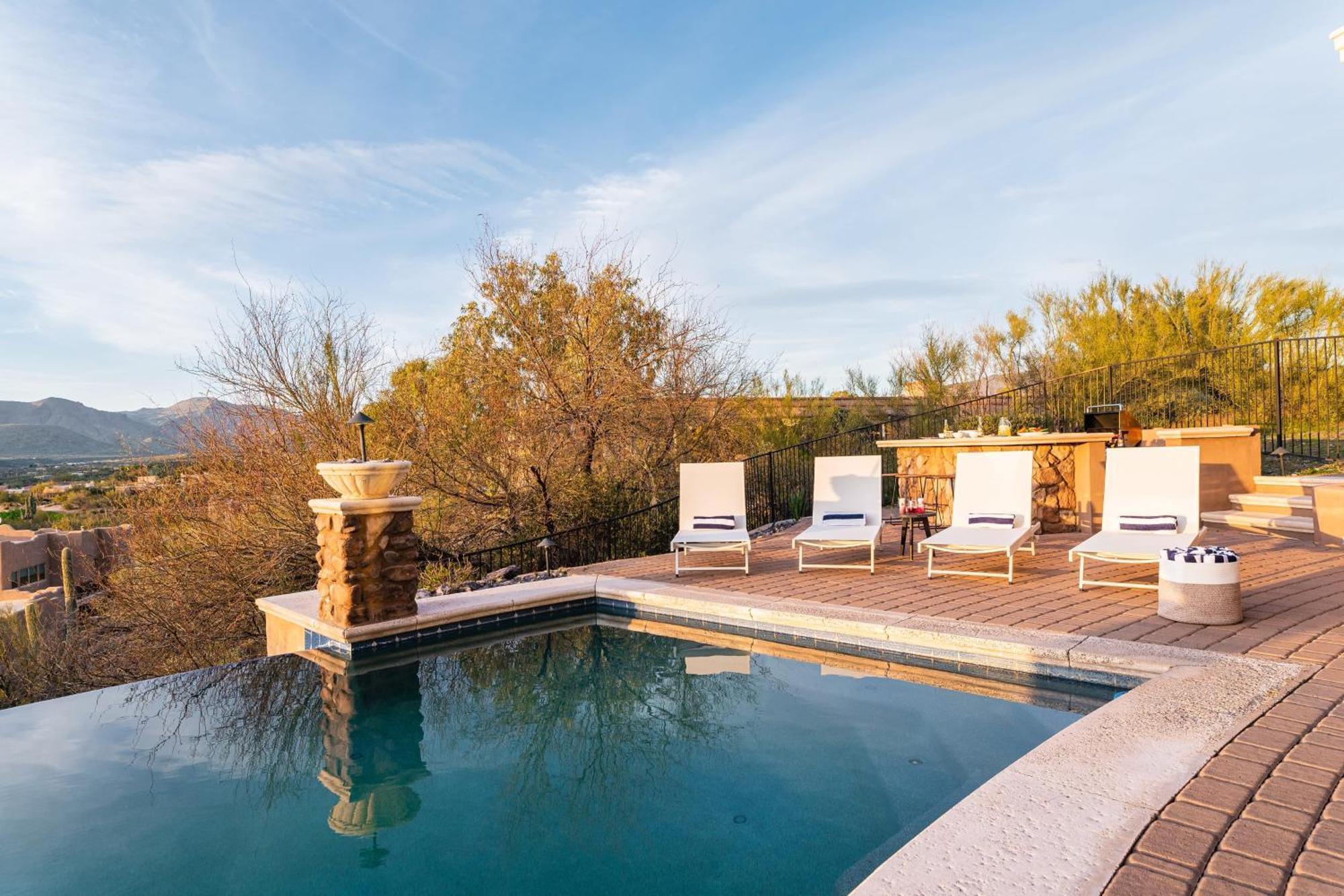 Sunbeam By Avantstay Elegant Private Desert Home W Infinity Pool Spa View Cave Creek Exterior foto